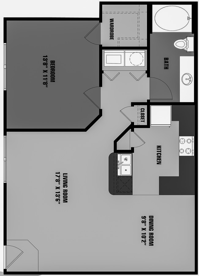 Floorplan - Regents West at 24th and 26th