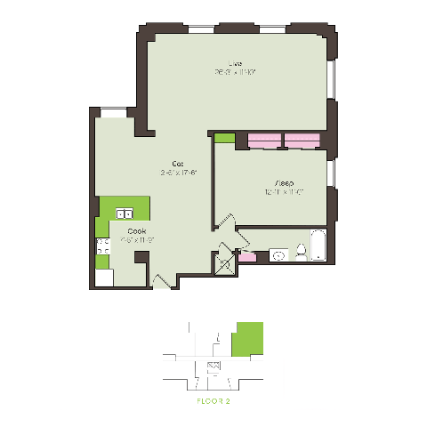 Floorplan - The Brownhardt