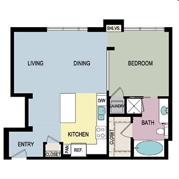 1BR/1BA - 717 Olympic