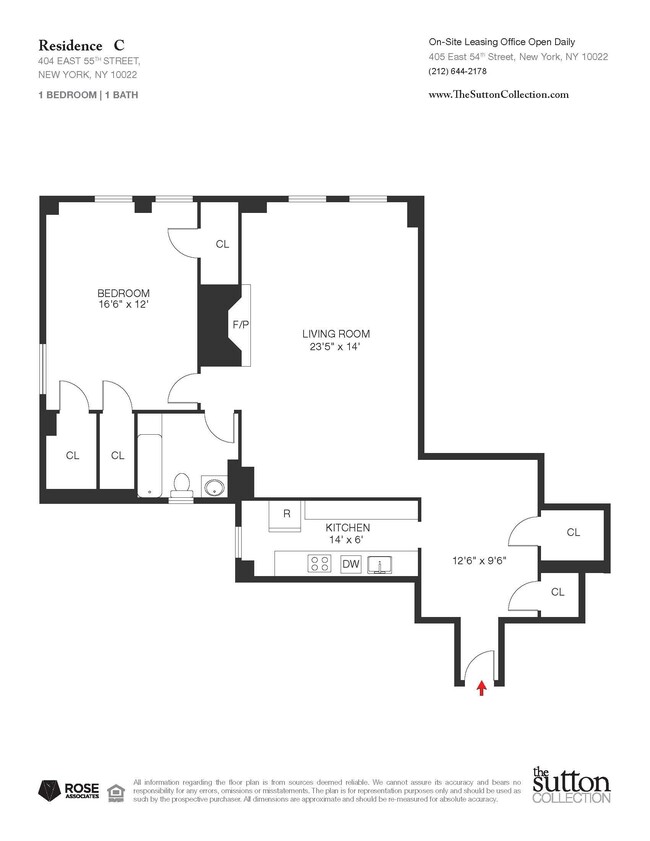 Floorplan - The Sutton Collection