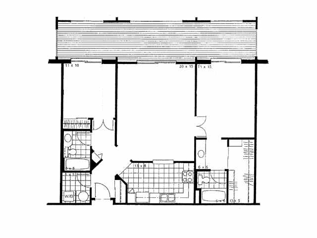 Floorplan - Encore @ White Oaks Apartments
