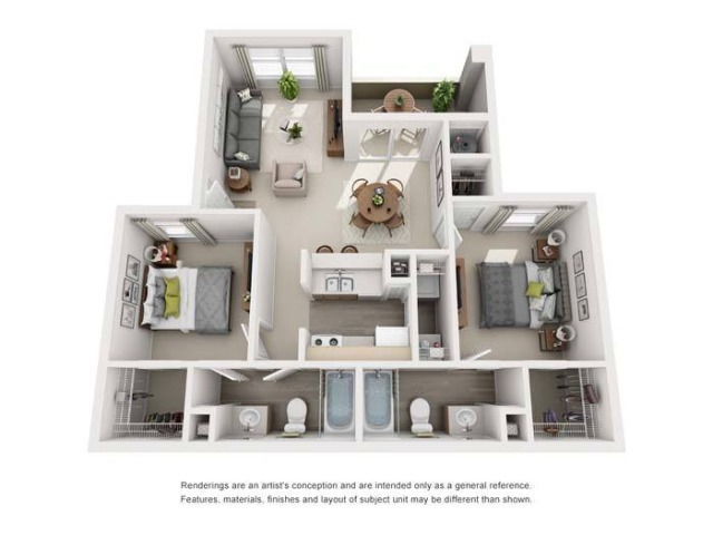 Floorplan - Ascent at Silverado Apartment Homes