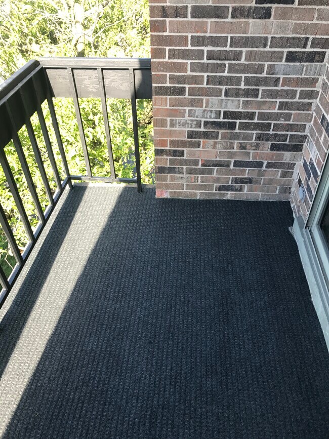 Balcony. - 4315 Lindenwood Dr