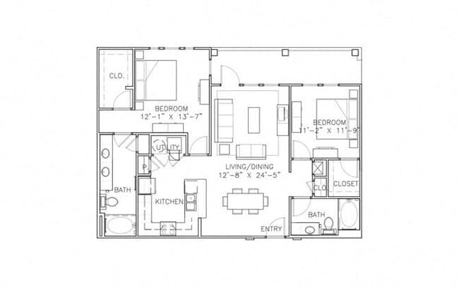 Floorplan - The District Apartments