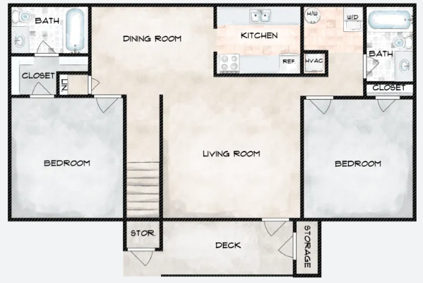 2x2 - Dover Glen Apartments