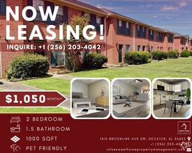 Building Photo - Beautiful Updated Townhomes in Decatur, AL
