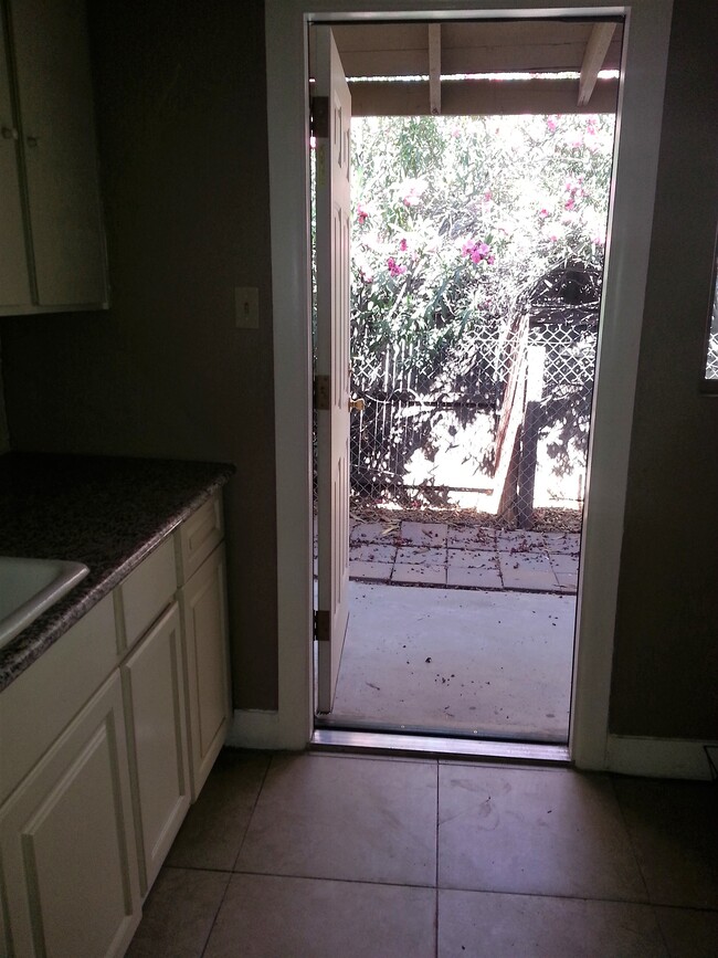 Kitchen to back yard - 2138 E Turney Ave