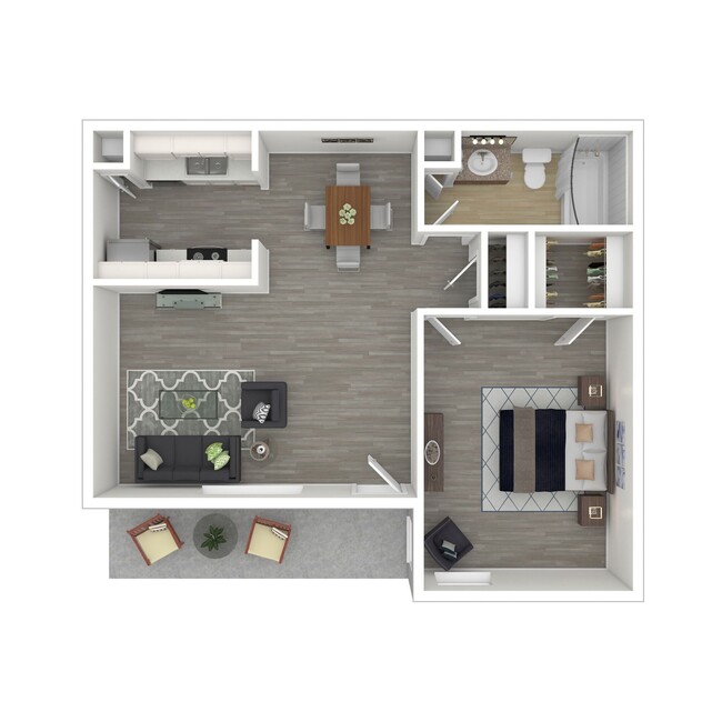 Floorplan - Lakeshore Villa Apartments