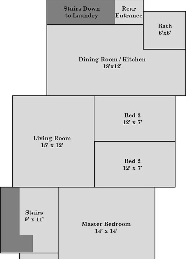 Building Photo - 3BR/1Bath + Office Area Available Sept 12t...