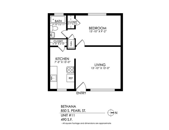 Floorplan - The Bethana Apartments