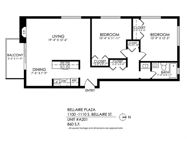 Floorplan - Bellaire Plaza