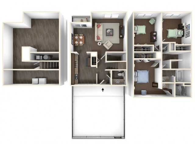 Floorplan - Chapel Hill Apartments