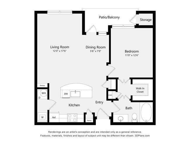 Floorplan - 5225 Maple