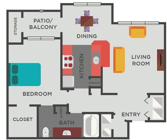 Floorplan - The Berkeley