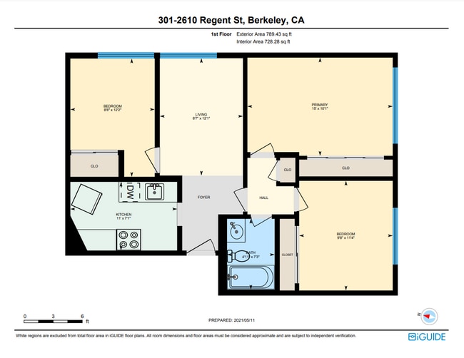 Floorplan - 2610 Regent St.