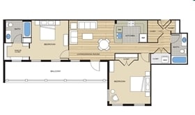 2BR/2BA - Cortland Alexandria