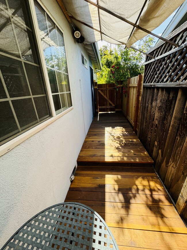 Private deck patio - 345 Surber Dr