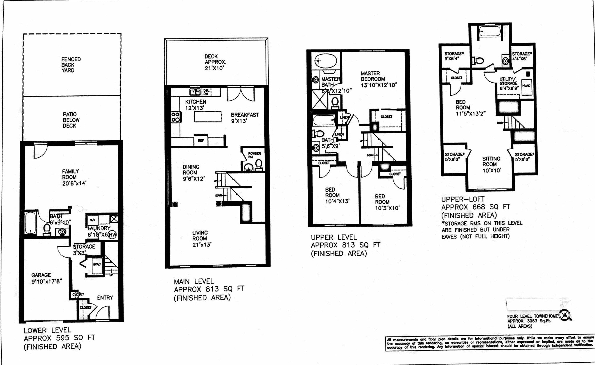 Floor Plans - 2022 N Culpeper St