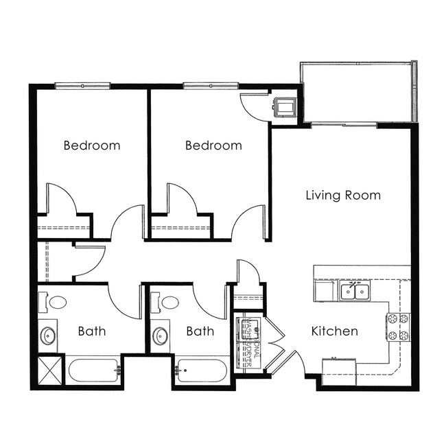 Floorplan - Highlands Ridge Apartments