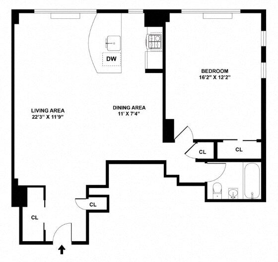 Floorplan - Renoir House