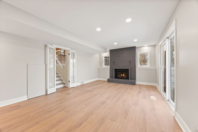 Lower level family room - 17800 Frommes Cir