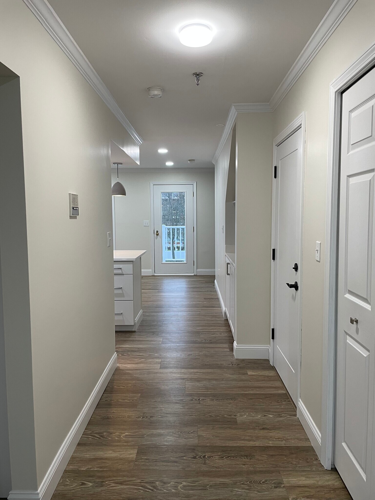 Downstairs hallway - 33 Deer St