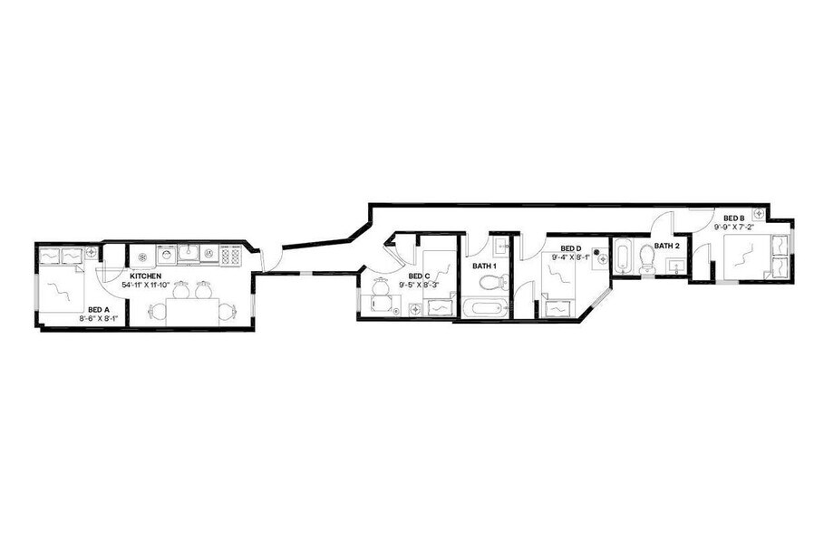 Building Photo - Room in Shared 4 bed/2 bath home