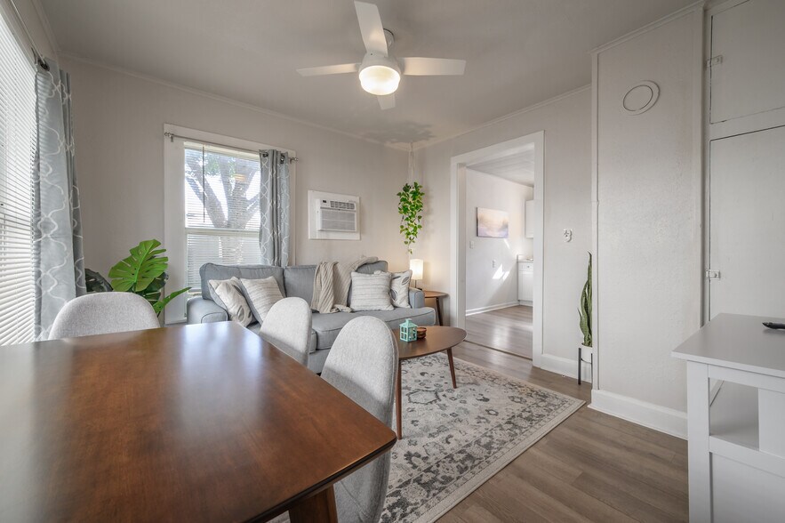 Living Room with Dining room table - 2235 1st Ave N
