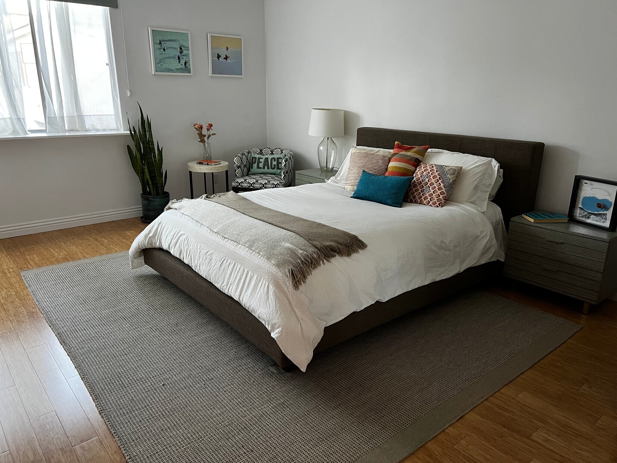 Primary - standing mirror on wall not on other side of bed - 901 10th St
