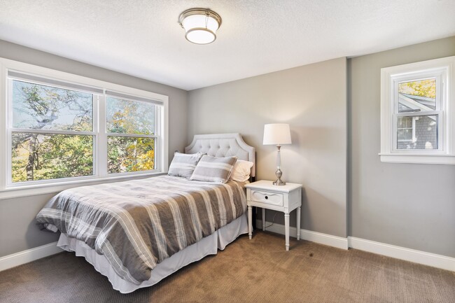 A view of the second upper level bedroom - 207 Benton Ave