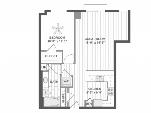 Floorplan - AMLI Evanston