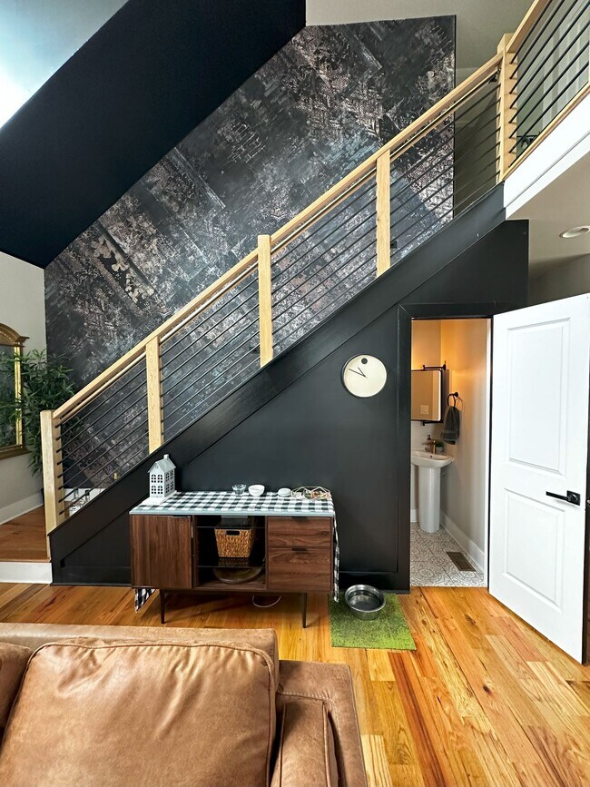 Grand Stair and Powder Room - 1198 8th St