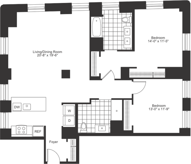 Floorplan - The Arlington