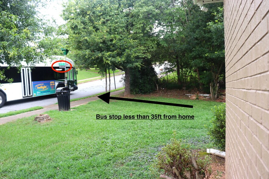 Bus stop next to home - 390 Dr Martin Luther King Pky