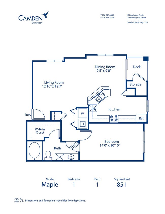 Floorplan - Camden Dunwoody