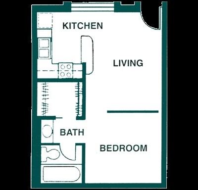 1BR/1BA - Country Club Terrace