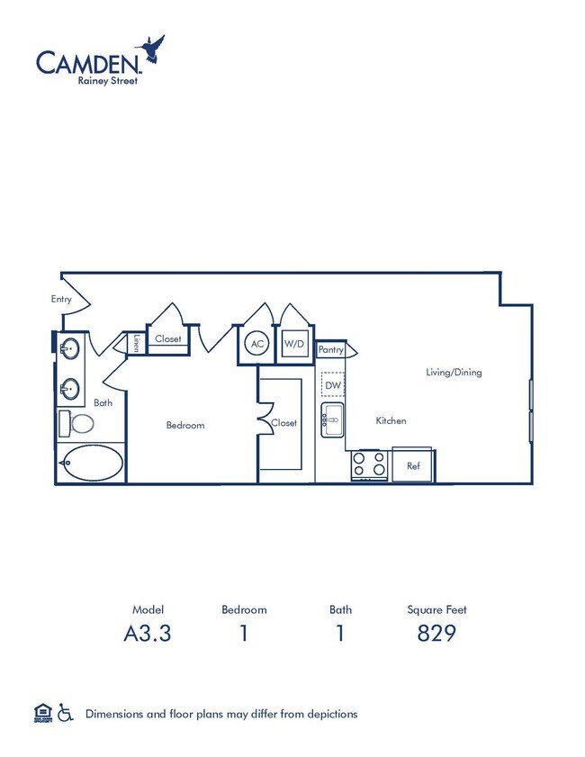 Floorplan - Camden Rainey Street