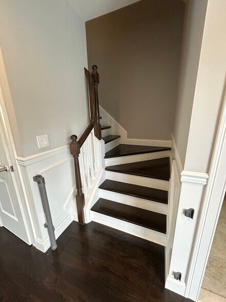 Stairs to 2nd floor - 324 Cross St