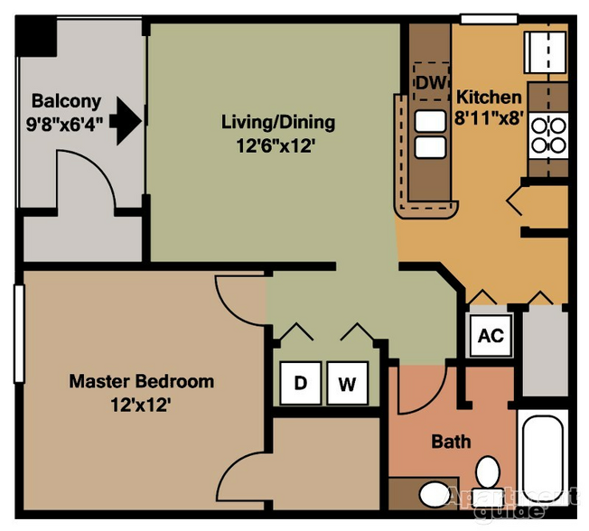 Wren(1Bedroom).jpg - Sunset Lakes