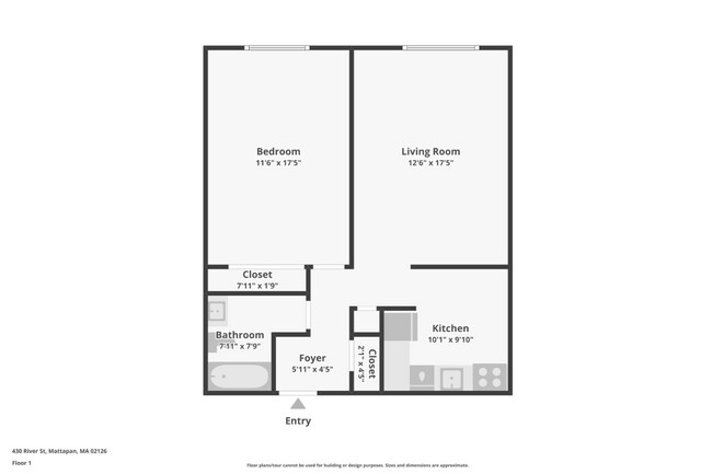 Floorplan - 430 River