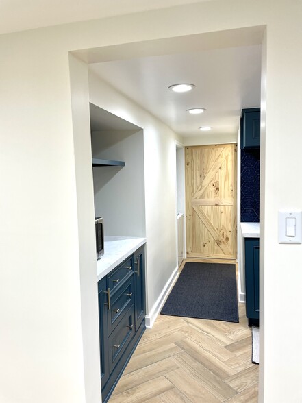 kitchen towards laundry and bath - 1555 E Browning Ave