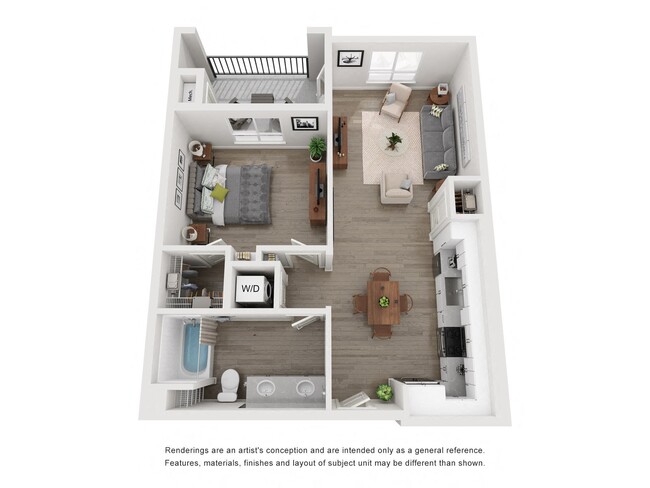 Floorplan - Downtown Ontario Luxury Apartments