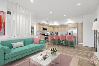 Open-Concept Living Room, Dining, and Kitchen Area -Bardot Floor Plan - Tamarind Fountain