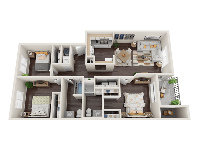 Floorplan - Brush Meadows