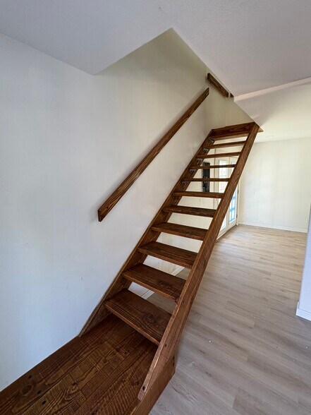 #B stairs to bedrooms - 214 Kimble St