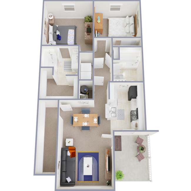 Floorplan - Arborwood Apartments