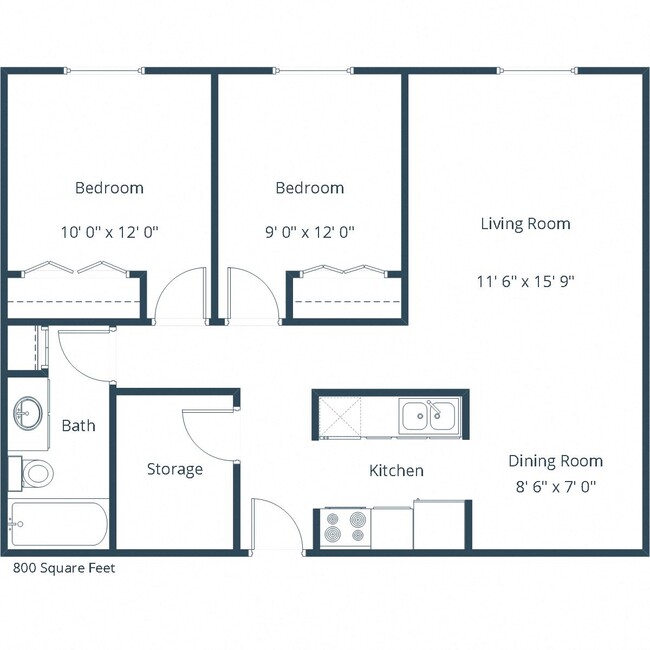 Floorplan - Oak Court