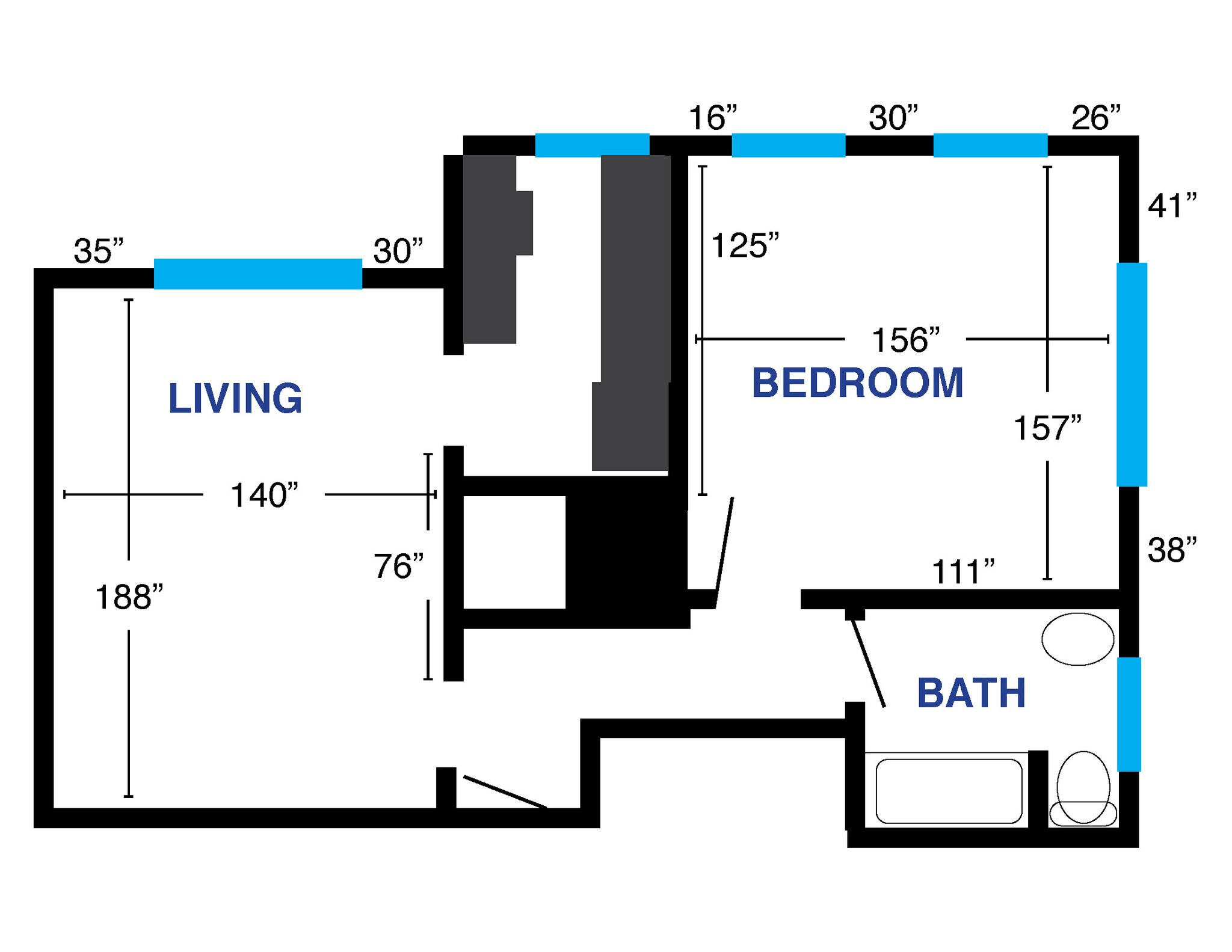 Floorplan - 2410 20th St NW