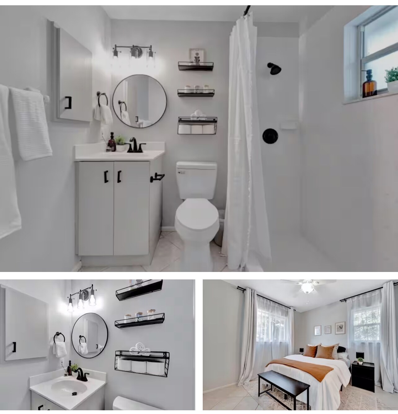 Each bedroom has a private bathroom - 423 Parkland Ave