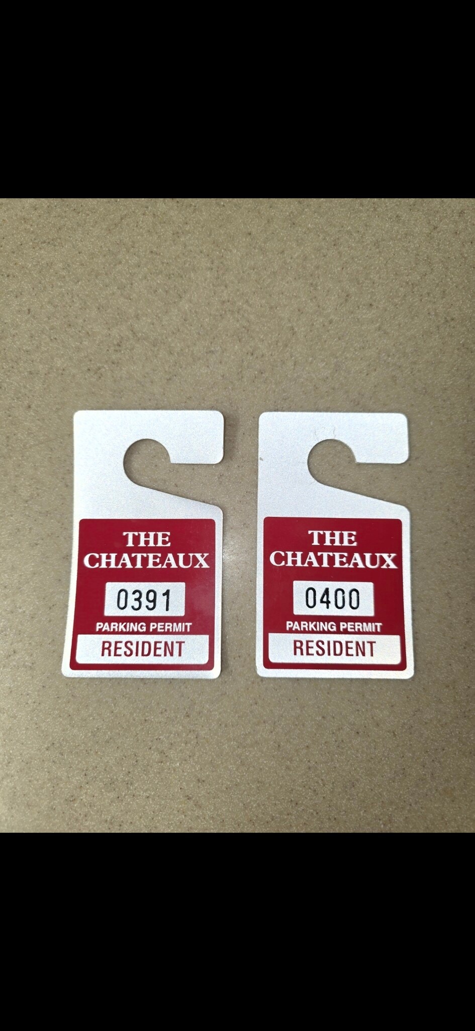 Parking Passes - 3115 Patrick Henry Dr